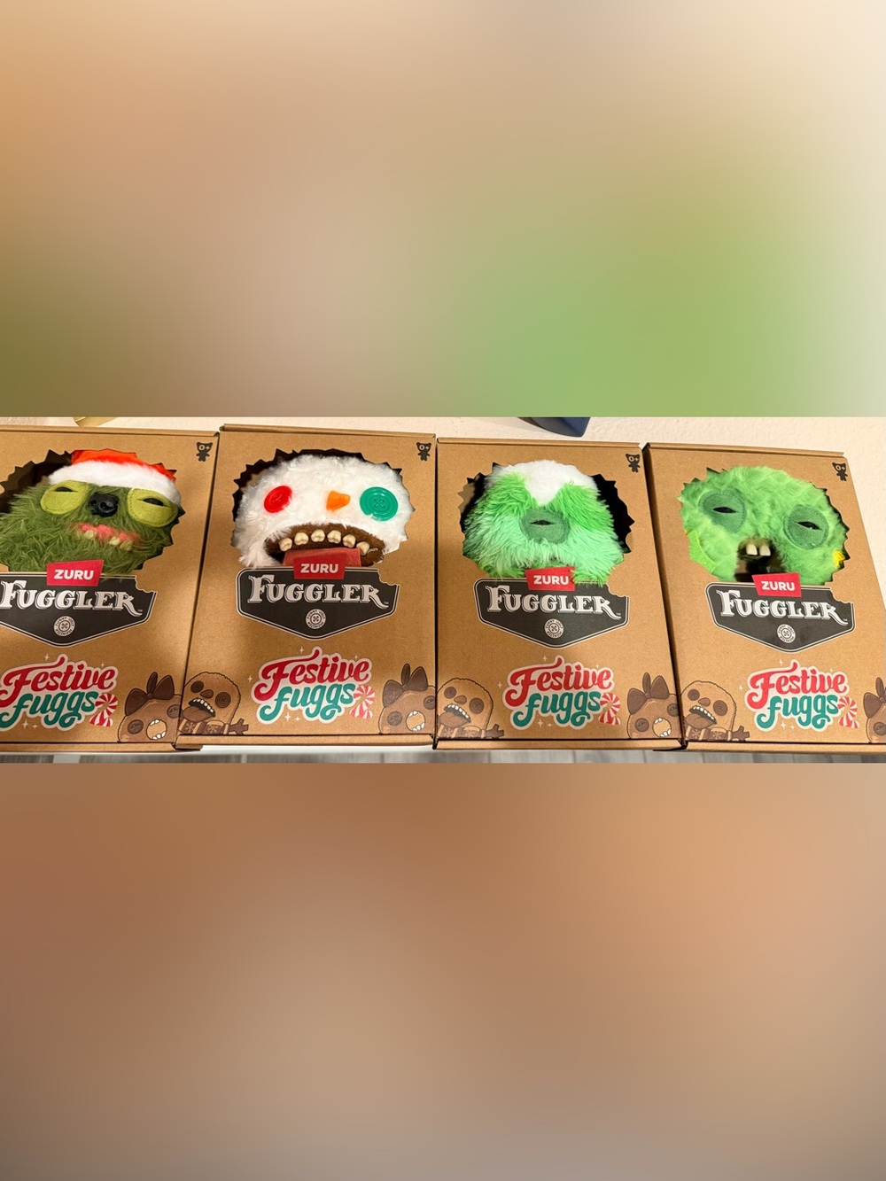 Festive Fugglers Bundle of 4